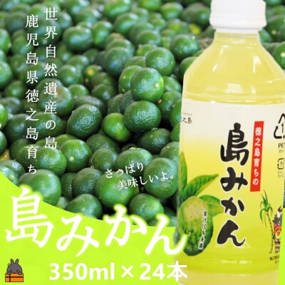 ～爽やかな柑橘ドリンク!～徳之島の島みかん350ml×24本