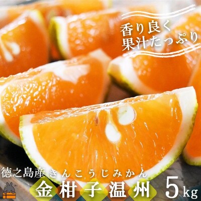 ～香り良く果汁溢れる～徳之島 松本果樹園さんの“きんこうじみかん”(5kg)