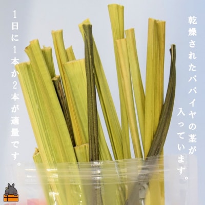 ～徳之島産乾燥青パパイヤの茎～うさぎのおやつ(2袋)