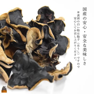 《訳あり》安心・安全 徳之島産きくらげ(規格外品)80g(40g×2袋)