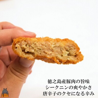 徳之島の新じゃが使用!2種のコロッケ&徳之島の豚メンチカツ食べ比べ(15個)