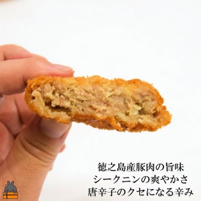 【2026年4月以降配送】徳之島新じゃが使用!2種のコロッケ&徳之島の豚メンチカツ食べ比べ(15個)