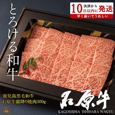 世界が絶賛した“とろける和牛”石原牛 霜降り焼肉300g