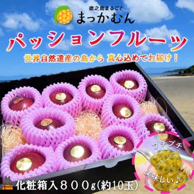 《今が旬!》まっかむん(おいしいもの)をお届け!徳之島産パッションフルーツ(800g)