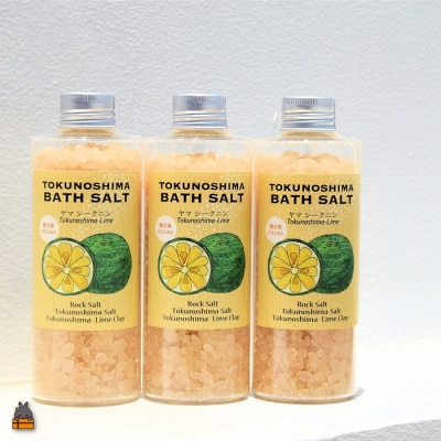 南の島育ちの素敵なバスソルト ( ヤマシークニン 3本 ) 入浴剤