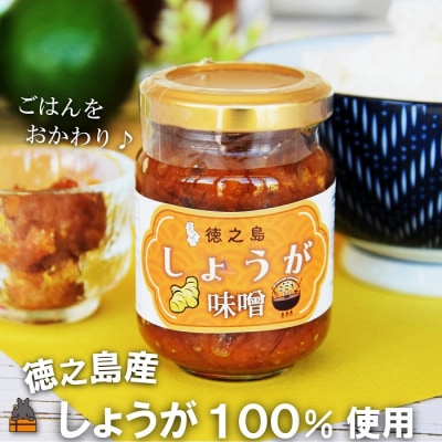 徳之島産しょうが100%使用!ごはんのお供!徳之島しょうが味噌(100ml)
