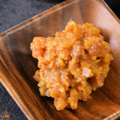 熱々ごはんに。あぁ～美味しい。徳之島の島豚みそ(3個)