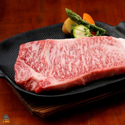 《年末お届け!》5等級 これが!!鹿児島黒牛 王道のサーロインステーキ 400g(200g×2P)
