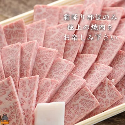 《年末お届け!》毎回約700頭から厳選された 鹿児島黒毛和牛 霜降り焼肉 600g