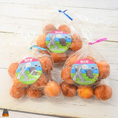 ふわふわやさしい甘み!のんちゃんChi 徳之島ドーナツ(プレーン3袋)(30個) 