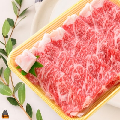 40代からの赤身を極めた鹿児島黒毛和牛ローススライス500g