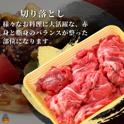 40代からの赤身を極めた鹿児島黒毛和牛切り落とし1500g