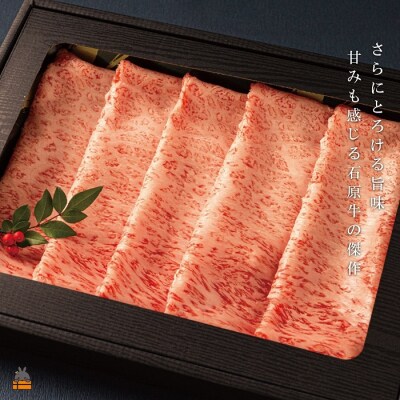 《2026年1～3月に配送!》世界が絶賛した“とろける和牛”幻の石原牛 サーロインスライス500g