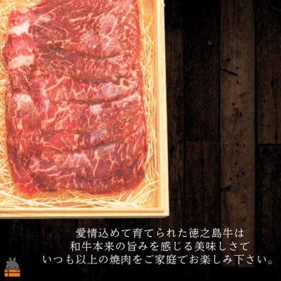 南原(はいばる)牧場 幻の徳之島牛 カルビ焼肉 600g