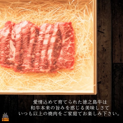南原(はいばる)牧場 幻の徳之島牛 上カルビ焼肉 400g