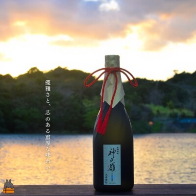 《蔵元直送便》限定 10年樽熟成古酒 黒糖焼酎 神之嶺 アルコール38度 720ml 