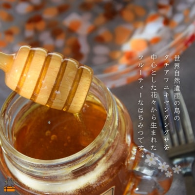 TOKUNOSHIMAの純粋ハチミツ(180g×2個)( はちみつ 調味料 徳之島 世界自然遺産 )