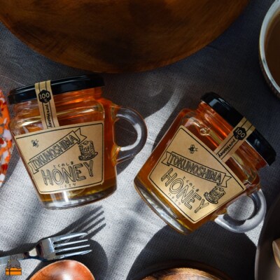 TOKUNOSHIMAの純粋ハチミツ(180g×2個)( はちみつ 調味料 徳之島 世界自然遺産 )