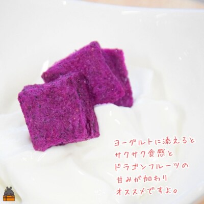 ドラゴンフルーツ 徳之島 宝赤(ほうせき)フリーズドライ(キューブ×2袋)