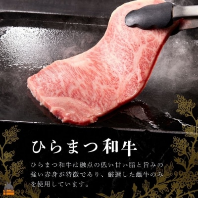 土から育てる和牛 鹿児島 ひらまつ和牛 サーロインステーキ 600g (200g×3)