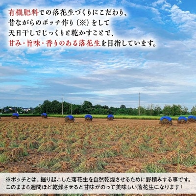 牛久産お茶と落花生3品詰め合わせ