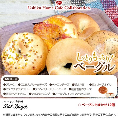 南部珈琲アイスコーヒー1000ml×3本&Dot.Bagelベーグル12個【複数個口で配送】