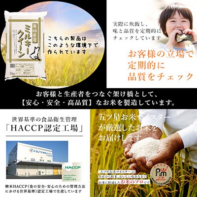 2023年1月発送開始『定期便』茨城県産ミルキークイーン20kg(5kg×4袋)全6回