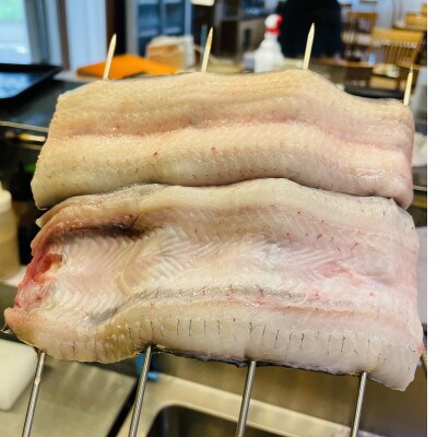 日本料理ひたち野いしざきの国産うなぎ白焼き大サイズ2尾