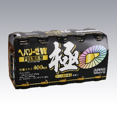 ゼリア新薬工業】ヘパリーゼWプレミアム極(清涼飲料水) 100ml 10本 