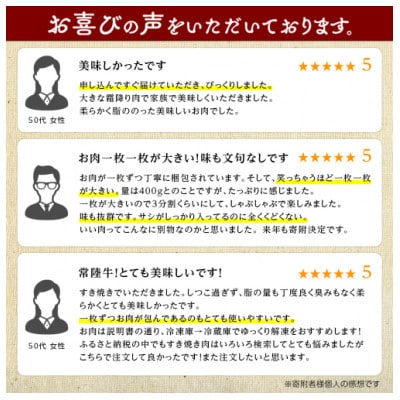 【毎月定期便】【常陸牛】A4ランク以上!霜降りすきやき・しゃぶしゃぶ用800g全3回