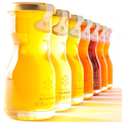 季節で移ろう田舎はちみつ7種ギフトセット【結蜜Musubi-R7】【茨城県共通返礼品/五霞町】