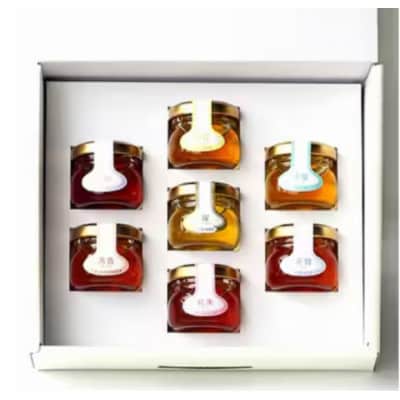 季節で移ろう田舎はちみつ7種ぷちギフトセット【結蜜Musubi-S7】【茨城県共通返礼品/五霞町】