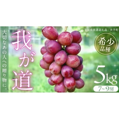 我が道 5kg (7～9房) 【2026年9月上旬発送開始】