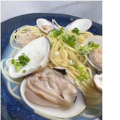 レンジでチン!九十九里産酒蒸し蛤(冷凍)　　175～200g/3個入り×8袋