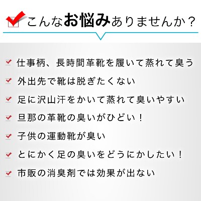 靴の消臭剤 トルコ 2本セット