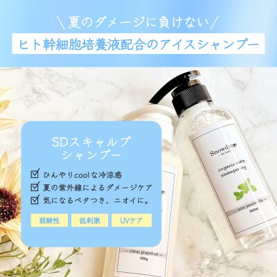 Snowdrop(スノードロップ)スキャルプアイスシャンプー本体 2本