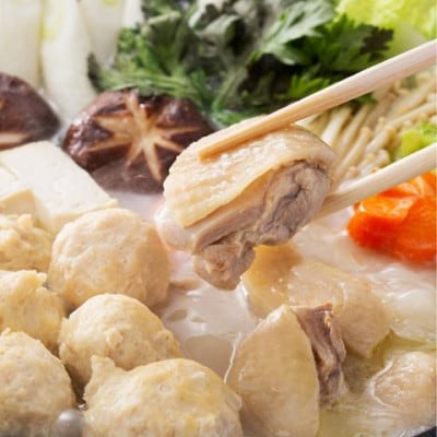 訳あり 水炊き2人前と辛子明太子1個セット(嘉麻市)