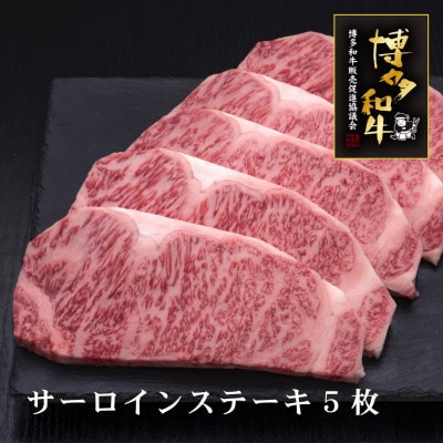 博多和牛サーロインステーキ　200g×5枚(嘉麻市)