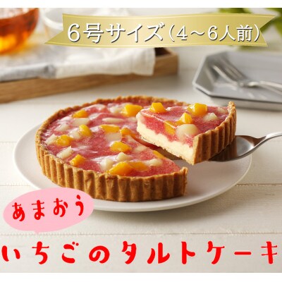あまおう苺のタルトケーキ 6号(約18cm)4～6人分(嘉麻市)