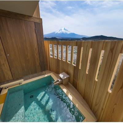 【さとふる限定】 ホテル鐘山苑 ペア宿泊券 山梨ワインラウンジ付き「燦里comfort」平日限定