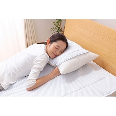 冷感まくらパッド 50×36 日本製 枕カバー 枕パッド ピロケース 【甲州羽毛ふとん】洗えます