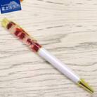 ハーバリウム　ボールペン(白)