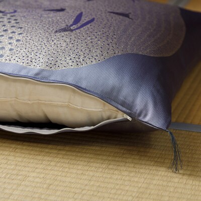 干支座布団 ひつじ(未) 八端判59×63cm 洗える座布団カバーと中綿ヌードのセット 日本製