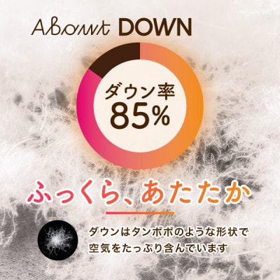 ウィリアム・モリスのいちご泥棒柄を採用したのふんわり羽毛肌掛けふとん(ダウン85%シングルブルー)