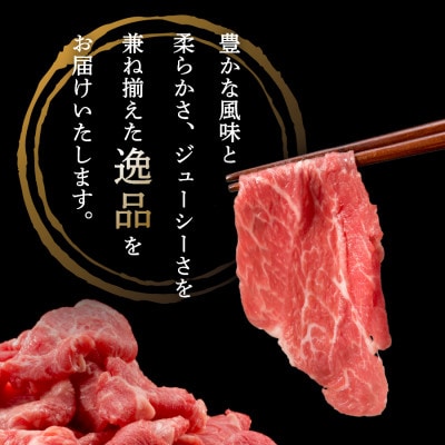 【山梨県産 富士山麓牛】ももすき焼き 約500g(牛モモすき焼き用)