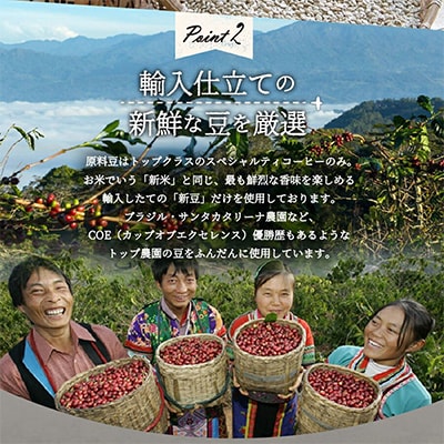 【毎月定期便】訳あり　八百万ブレンド　豆　500g　6か月目ブルマン100g付全6回