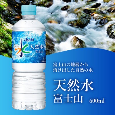 【毎月定期便】【12か月お届け】「アサヒおいしい水」天然水富士山 2箱(計48本)600ml全12回