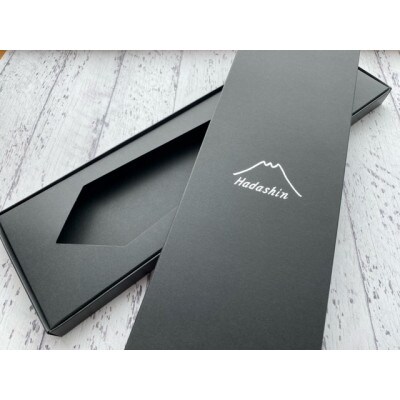 Hadashinのブラックフォーマルネクタイ　ペイズリー柄 メンズ 日本製