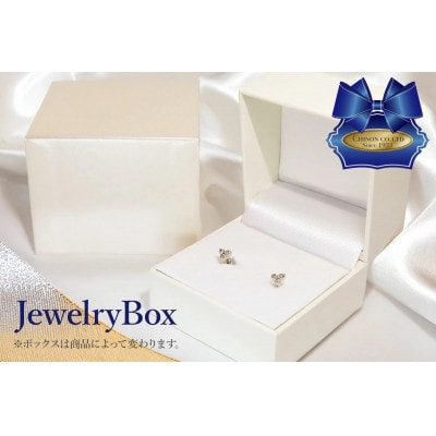 K18PG　ブラックダイヤモンドピアス(3ピース)　CS-710