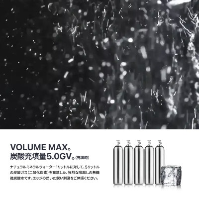 炭酸水 500ml 35本×2箱 VOX ストレート バナジウム 強炭酸水 ラベルレス 2ケース